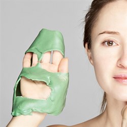 Омолаживающая альгинатная маска со спирулиной и хлореллой - фото 10035