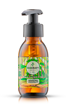 Гидрофильное масло для жирной кожи "Black currant and tar" Черная смородина и смола, 100 мл - фото 10644