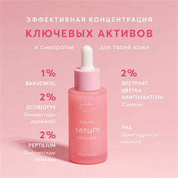 Сыворотка с бакучиолом и биопептидами "Bakuchiol" - фото 10894