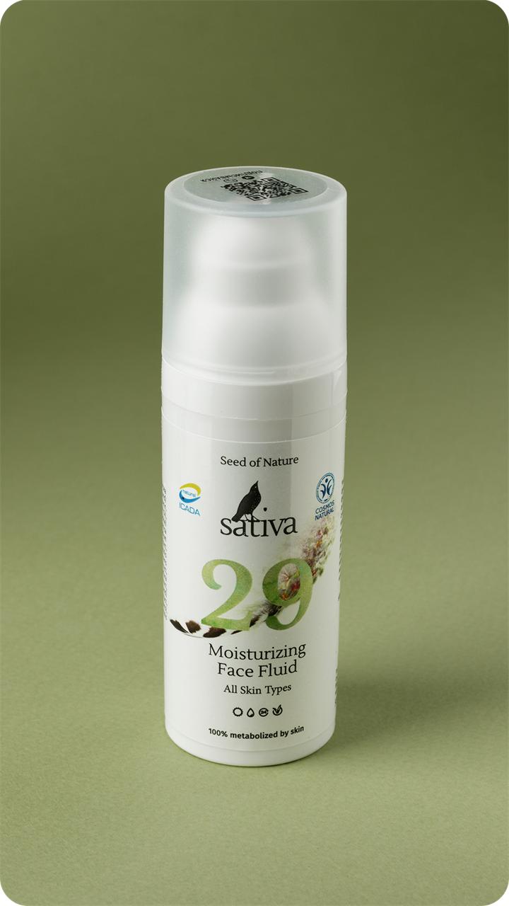 Крем-флюид для лица увлажняющий №29 для всех типов кожи, 50мл - фото 11287