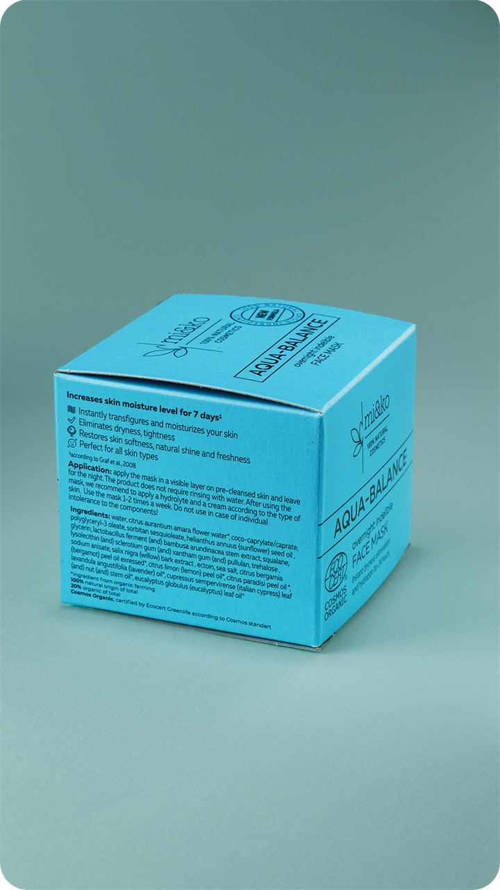 Маска для лица Аква-Баланс, 50мл - фото 11502