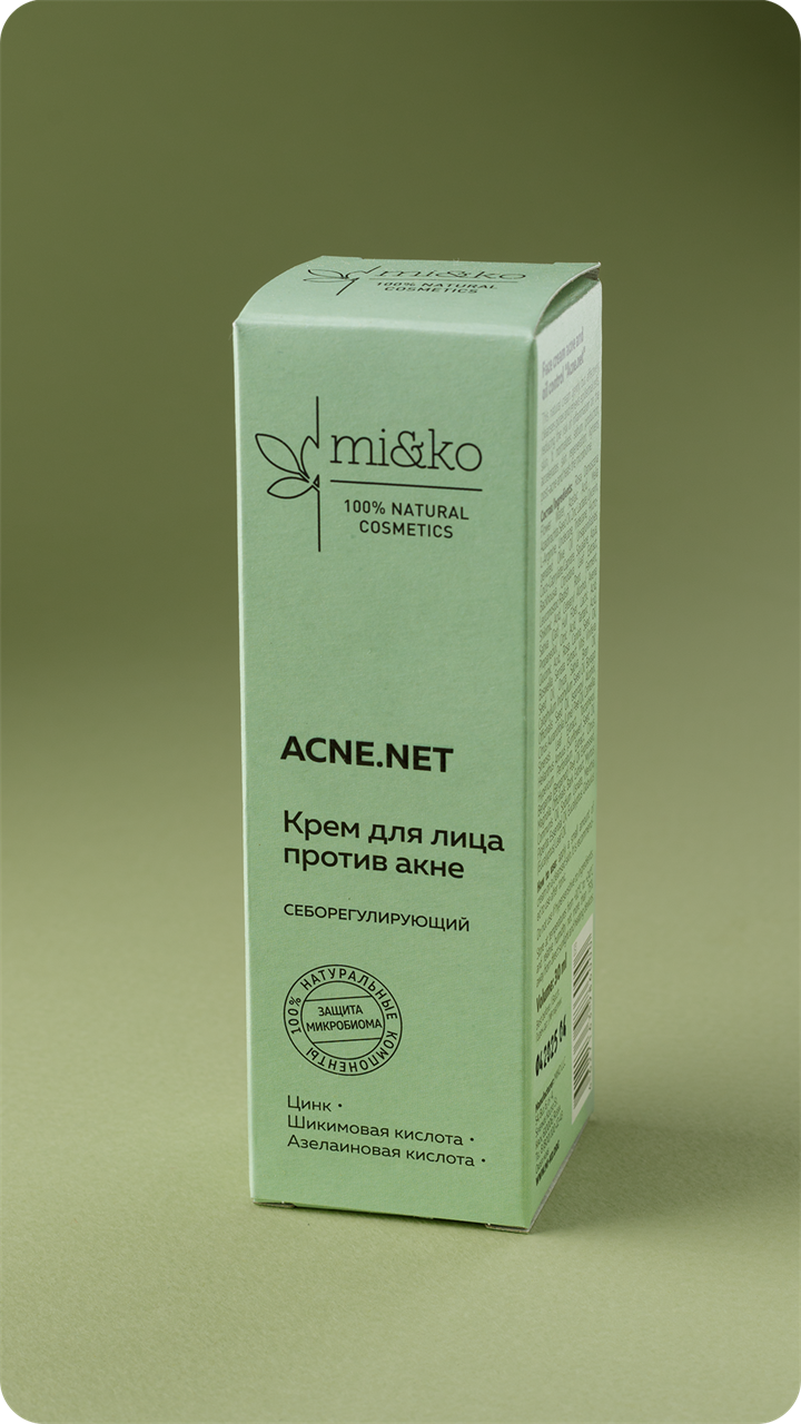 Крем для лица против акне Acne.net, 30 мл - фото 11521