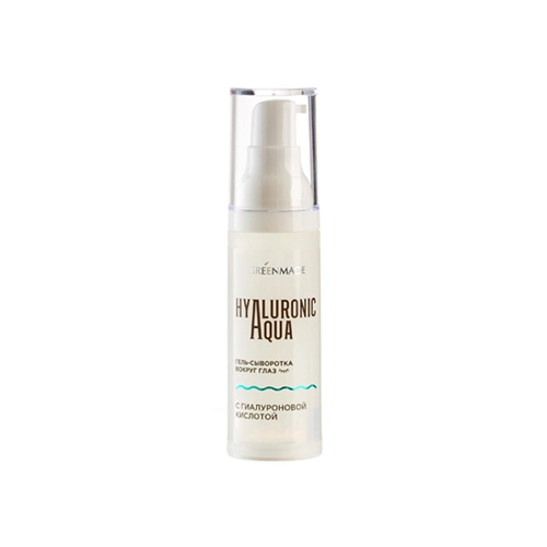 Гель-сыворотка вокруг глаз HYALURONIC AQUA с гиалуроновой кислотой, 30 мл - фото 12120