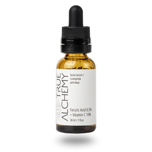 Сыворотка для лица Facial Serum «Ferulic Acid 0,5% + Vitamin C 10%», 30мл - фото 12525