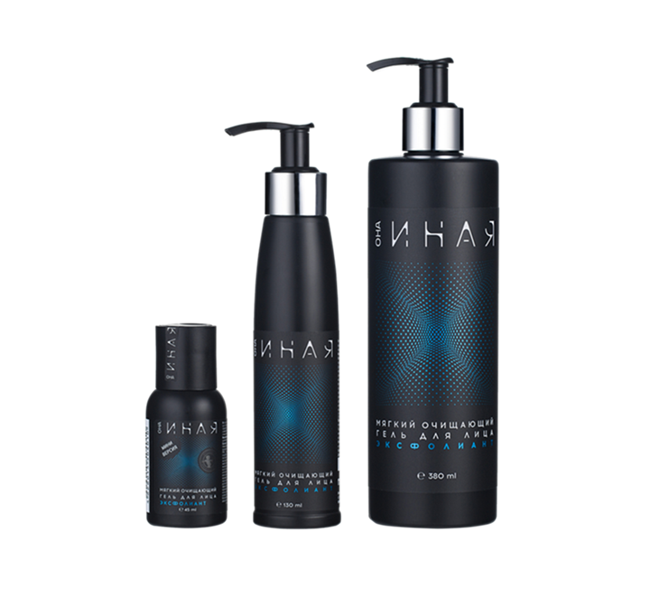 ОНА ИНАЯ Гель мягкий очищающий для лица эксфолиант, 130мл - фото 12610
