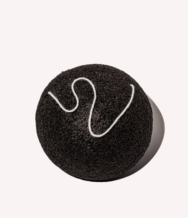 Спонж конжаковый с бамбуковым углем - фото 12653