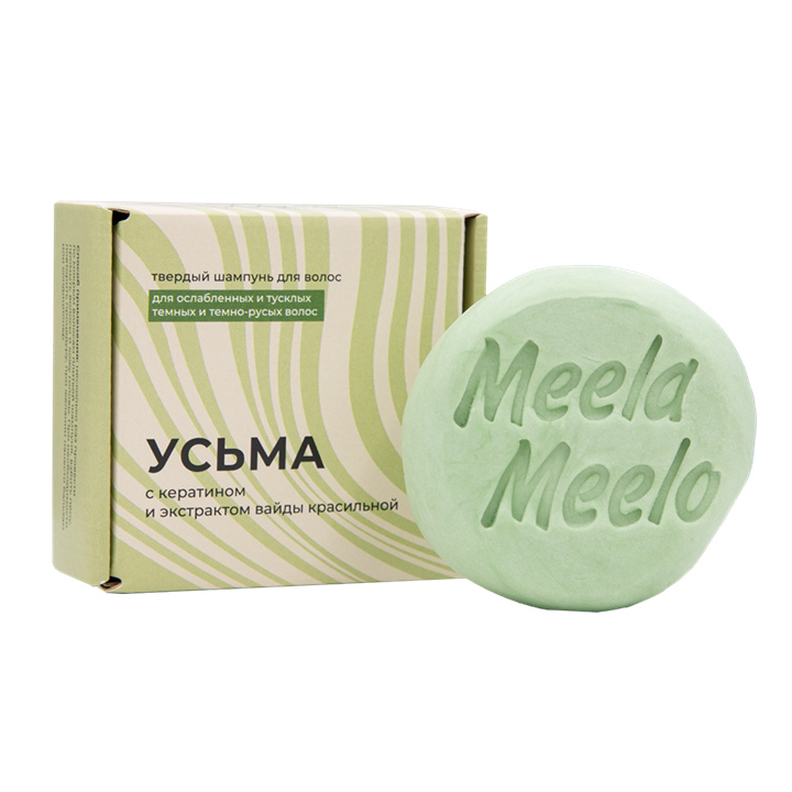 Твердый шампунь "Усьма" в картонной коробке, 85 гр - фото 12911