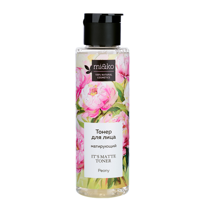 Матирующий тонер It`s matte toner Peony, 110 мл - фото 13503