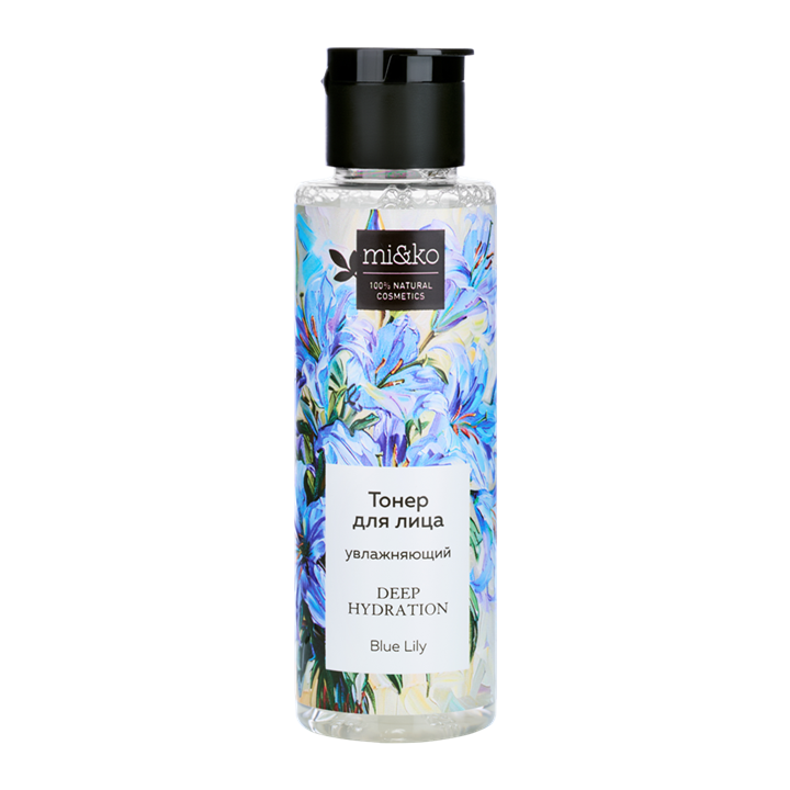 Увлажняющий тонер Deep Hydration toner Blue Lily, 110мл - фото 13515