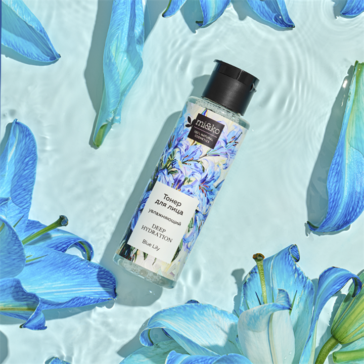 Увлажняющий тонер Deep Hydration toner Blue Lily, 110мл - фото 13516