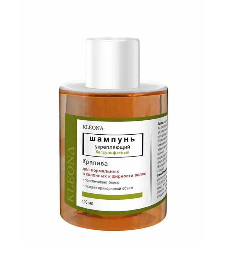 КРАПИВА Шампунь укрепляющий, 100мл - фото 13730