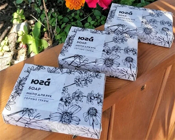 Мыло с горными травами, 40г - фото 13787