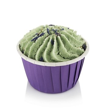 ПЕНА твердая НЕГА для ванн, с маслами лаванды, герани и лепестками василька, 80±5гр - фото 13848