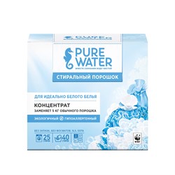 Стиральный порошок для белого белья Pure Water, 800г - фото 6818