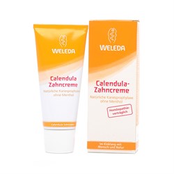 Зубная паста с календулой без запаха мяты, 75мл - фото 7452