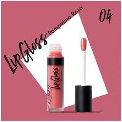 Жидкая помада-блеск для губ 04 LipGloss розовый грейпфрут - фото 8114
