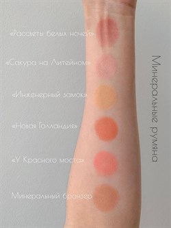 Минеральные румяна Сакура на Литейном, 10 мл - фото 9010