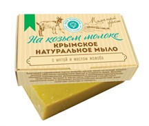 Крымское мыло на козьем молоке МЯТНЫЙ ФРЕШ, 100г