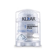 Дезодорант-Кристалл &quot;DEOKLEAR&quot;, КЛАССИЧЕСКИЙ ЧИСТЫЙ, стик, плоский, вывинчивающийся (twist up), 70гр