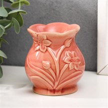 Аромалампа керамика "Нарцисс" микс, 7,5х7х7см