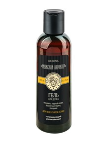Гель "Мужской характер" с черным кофе, 200 мл