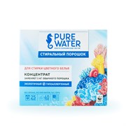 Стиральный порошок для цветного белья Pure Water, 800г Стиральный порошок для цветного белья Pure Water, 800г