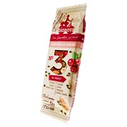 Фруктово-ореховый батончик "Клюква", 35г Фруктово-ореховый батончик "Клюква", 35г